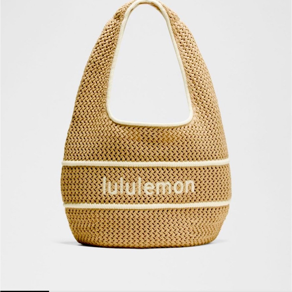 Lululemon Cotton Crochet Shoulder Bag 7L